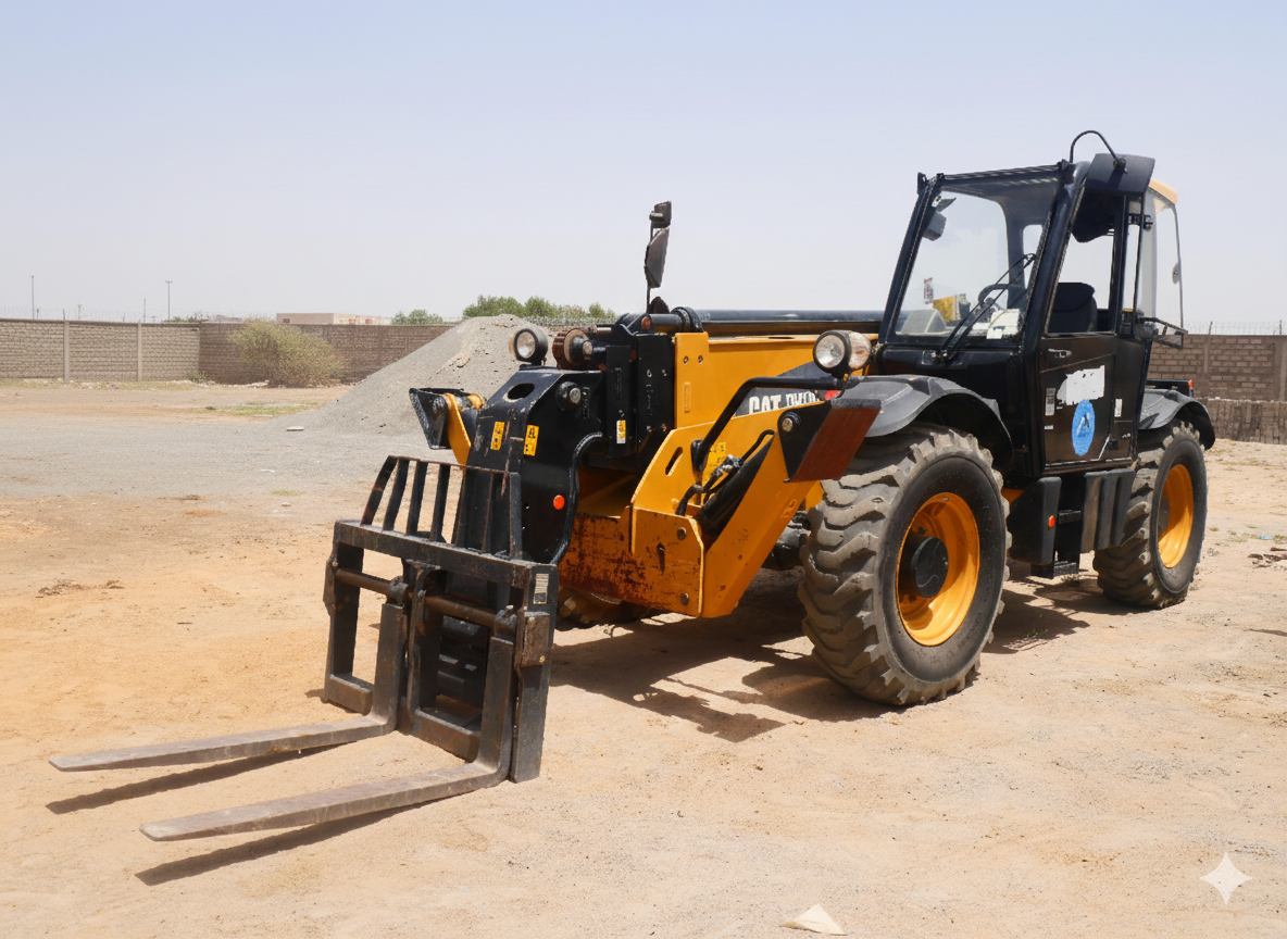 Chariot télescopique Cat TH417D